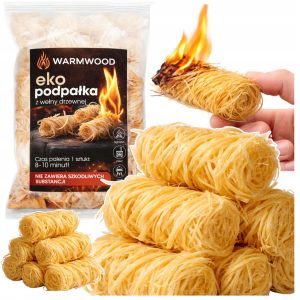 Ekologiczna podpałka rozpałka EKO do pieca kominka grilla 2 kg naturalna